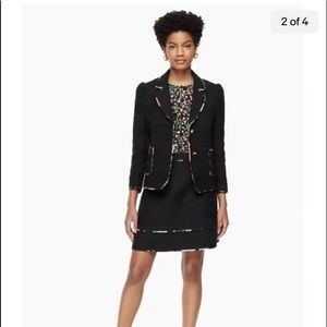 NWOT Kate Spade Blossom Tweed Skirt Sz 4